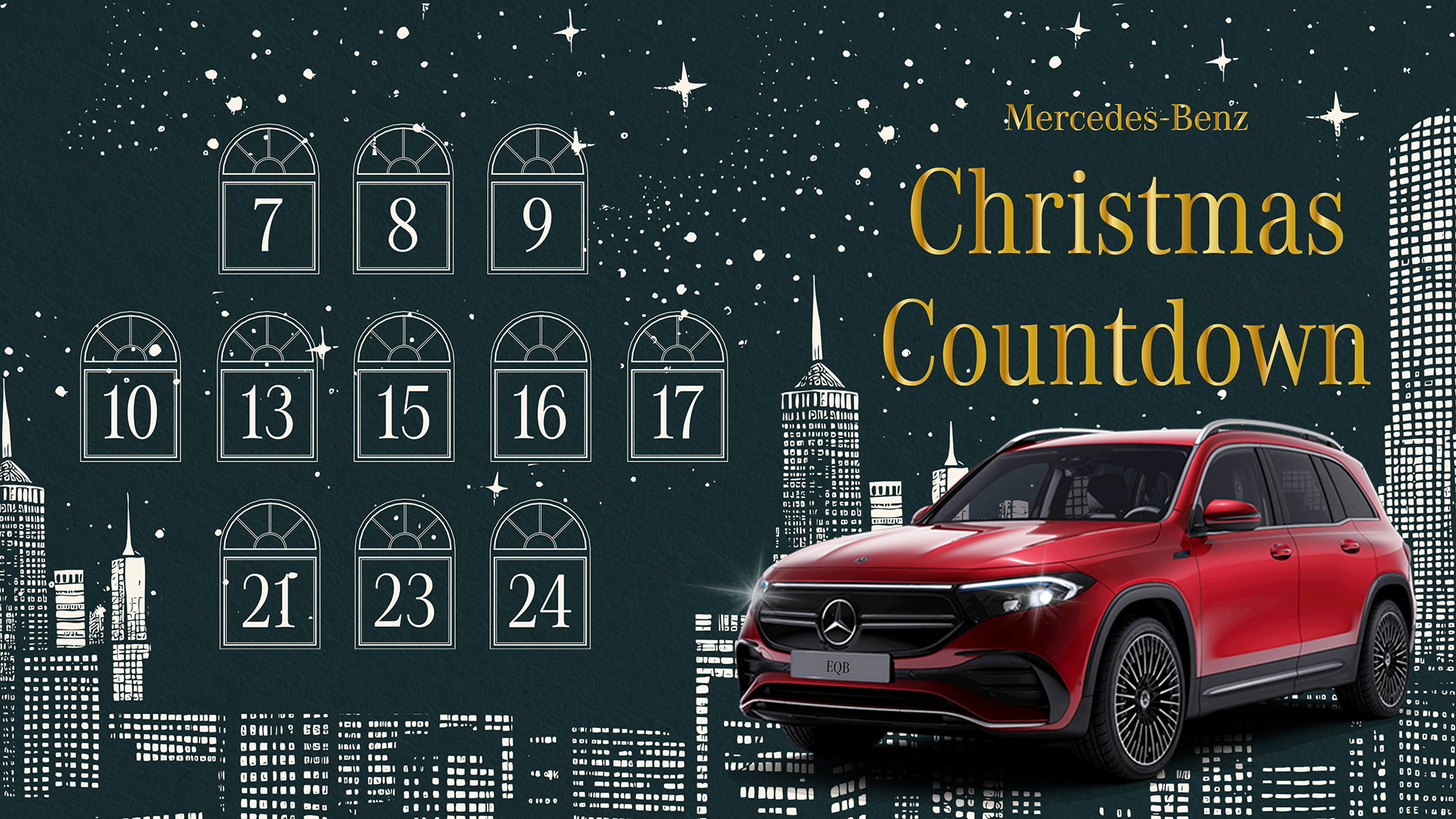 Mercedes-Benz Christmas countdown